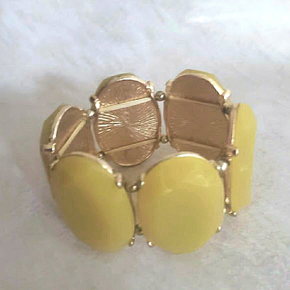 Tasha Mustard Green Bracelet